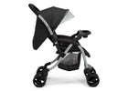 Black (001) 3-Jeep TurboGlyde Reversible Handle Stroller
