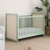 Sage Green and Natural (368) 17-babyGap Liam 4-in-1 Convertible Crib