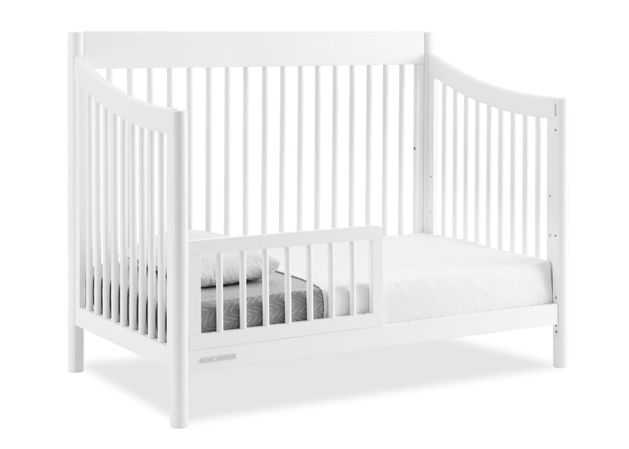 Bianca White (130) 12-Brooks 6-in-1 Convertible Crib