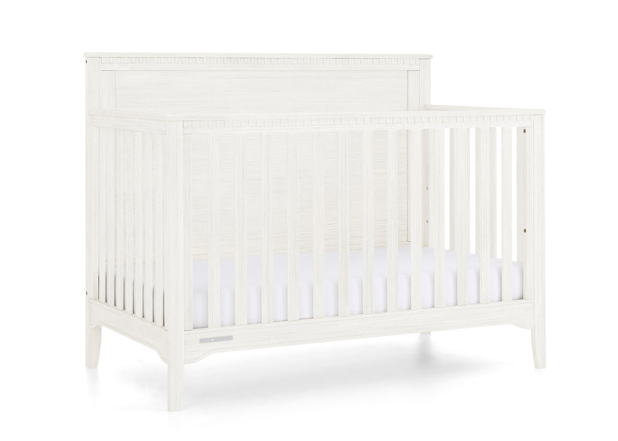 Antique White (1545) 10-Kendall 6-in-1 Convertible Crib