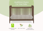 Teak Brown (1526) 17-Saint 4-in-1 Convertible Crib
