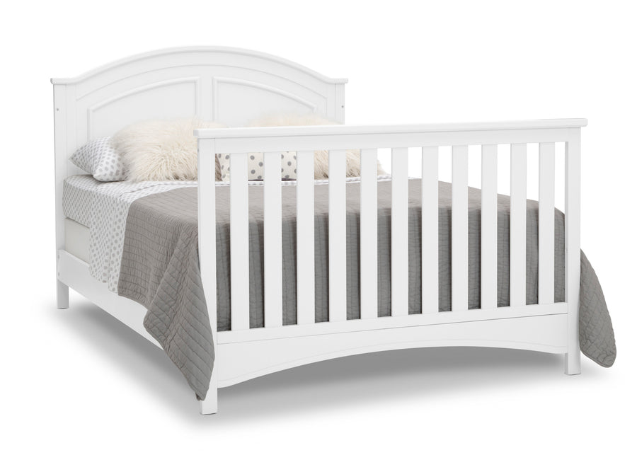 Bianca White (130) 7-Perry 6-in-1 Convertible Crib