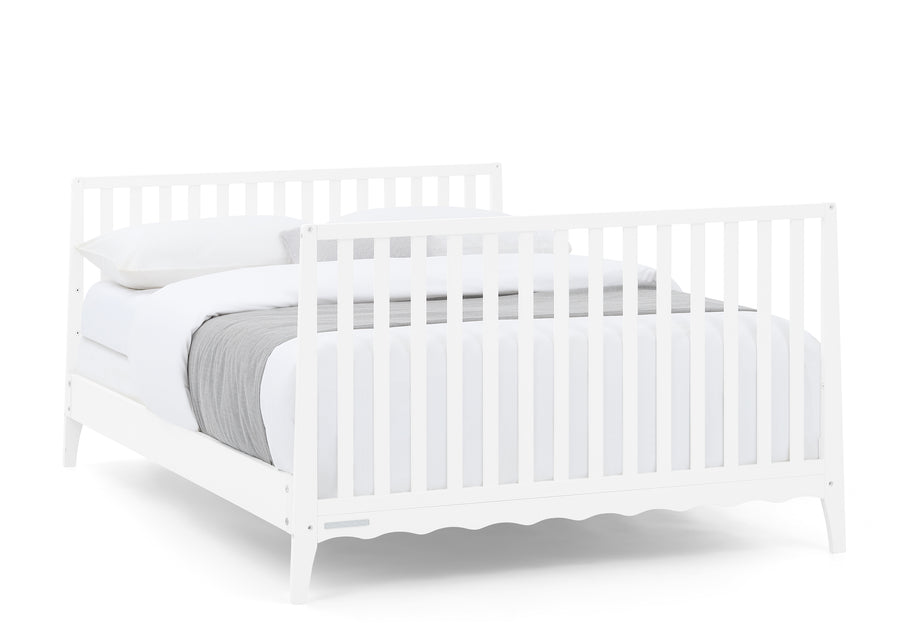 Bianca White (130) 14-Lulu 5-in-1 Convertible Crib