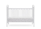 White (1309) 8-Darcy 4-in-1 Convertible Metal Crib