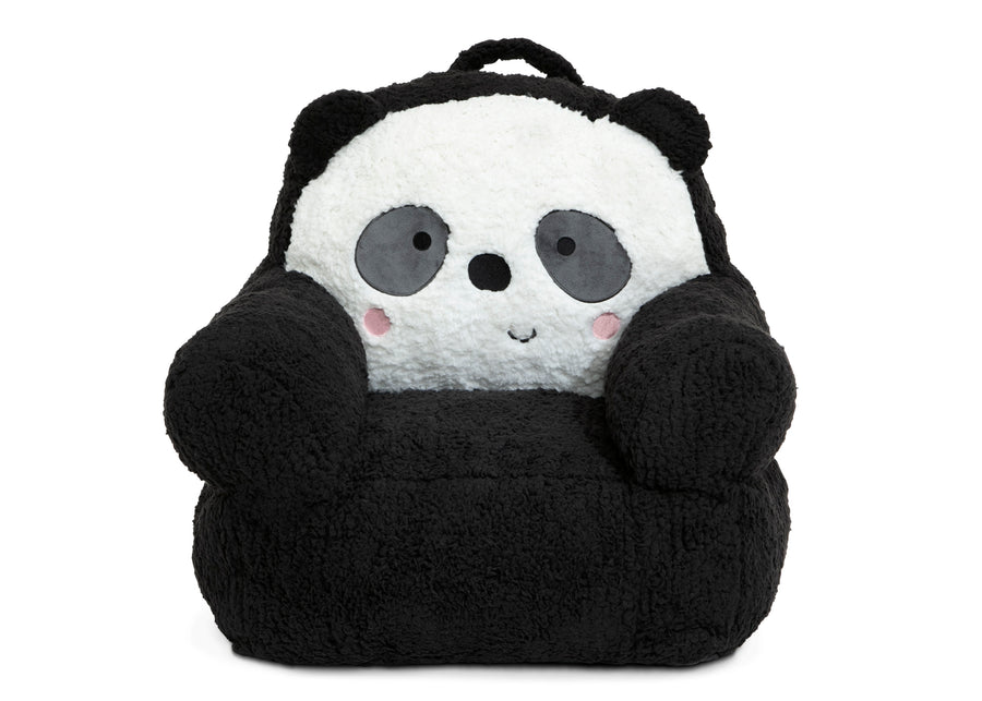 Black and White (1618) 3-Panda Cozee Buddy Chair