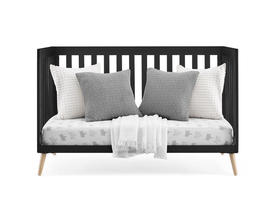 Ebony with Natural (1482) 61-Essex 4-in-1 Convertible Crib
