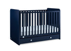 Navy with Light Blue (1476) 27-babyGap Graham 4-in-1 Convertible Crib with Storage Drawer