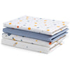DCB: Space Exploration (3235) 12-100% Cotton Flannel Baby Receiving Blankets - 4 Pack