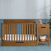 Chestnut (836) 30-Maya 5-in-1 Convertible Crib and Changer with Storage