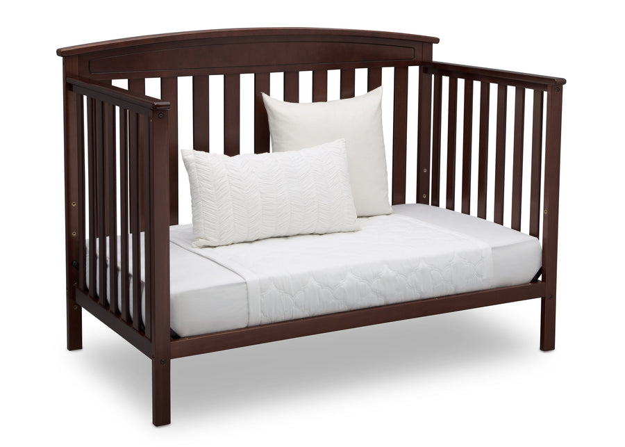 Dark Chocolate (207) 5-Gateway 4-in-1 Convertible Crib
