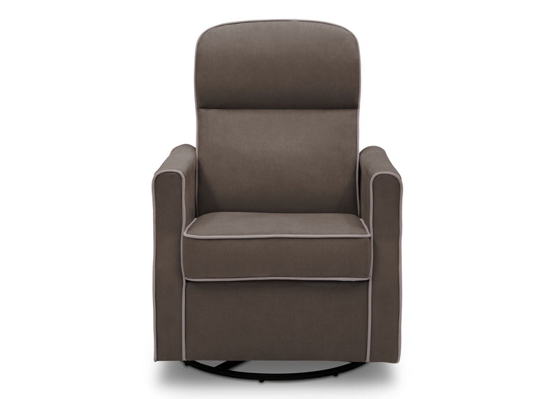 Gray armchair on a white background