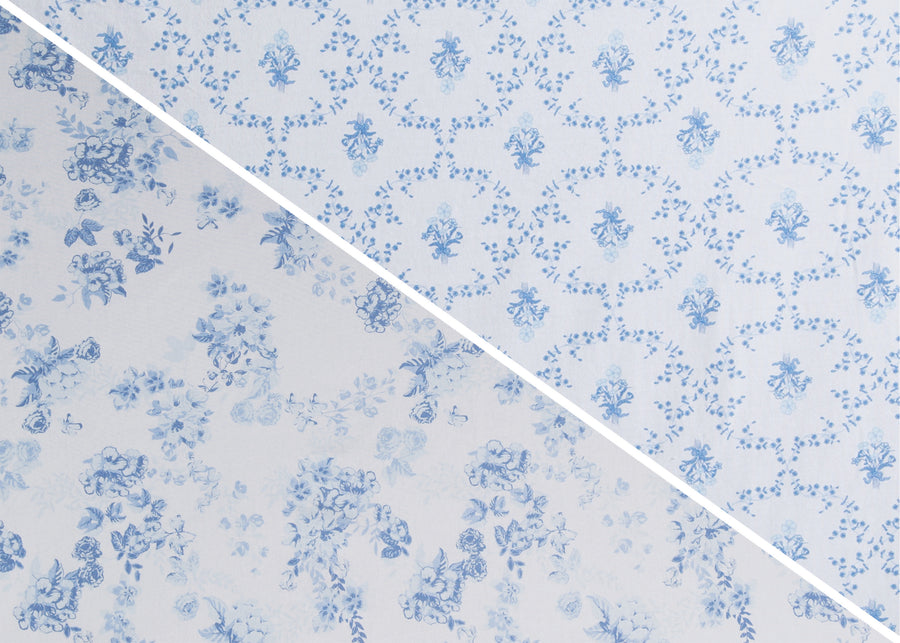 Blue Botanicals (3035) 9-100% Organic Jersey Cotton Baby Receiving Blankets - 2 Pack