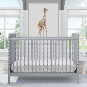 Grey (026) 8-Saint 4-in-1 Convertible Crib