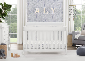 Bianca White (130) 1-Richmond 6-in-1 Convertible Baby Crib