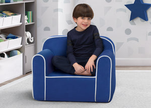 Dark Blue (2279) 1-Cozee Chair for Kids
