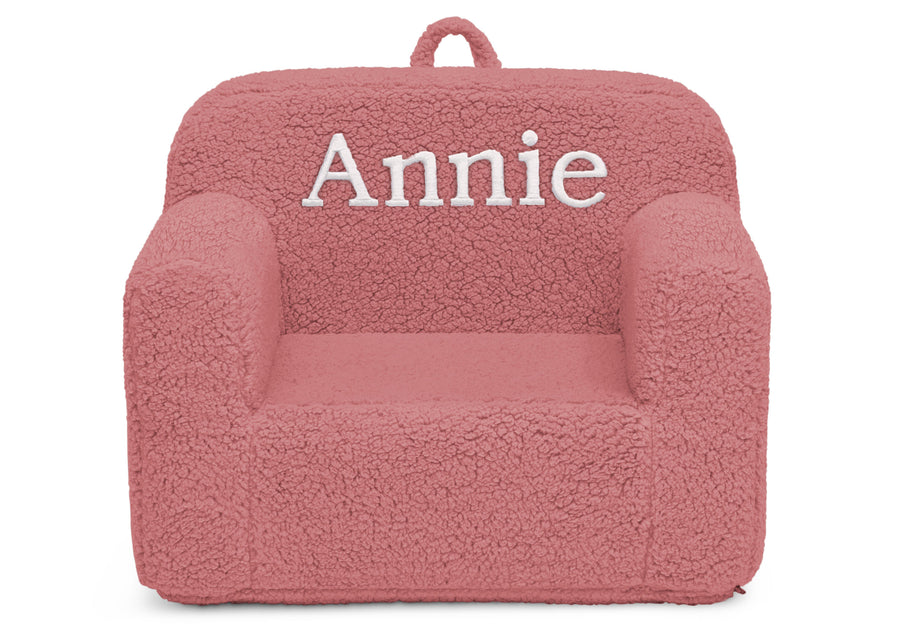 Rose (1295) 12-Personalized Cozee Sherpa Chair for Kids