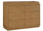Acorn (755) 10-Forever 6 Drawer Dresser with Interlocking Drawers - Naturals Collection