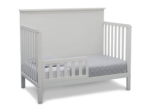 Textured White (1349) 12-Middleton 4-in-1 Convertible Baby Crib