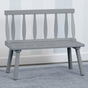 Grey (026) 39-Kids Wooden Windsor Bench