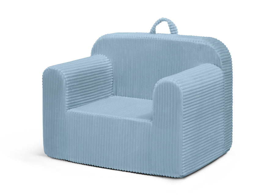 Blue (1670) 4-Cozee Corduroy Chair