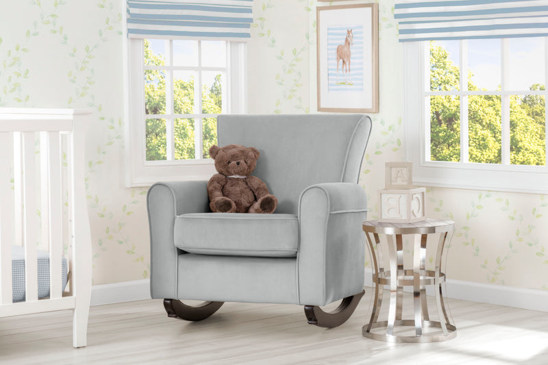 Lancaster Rocking Chair featuring LiveSmart Fabric by Culp