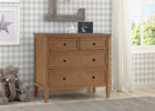 Chestnut (836) 41-Epic 3 Drawer Dresser with Interlocking Drawers