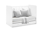 Bianca White (130) 15-babyGap Graham 4-in-1 Convertible Crib with Storage Drawer