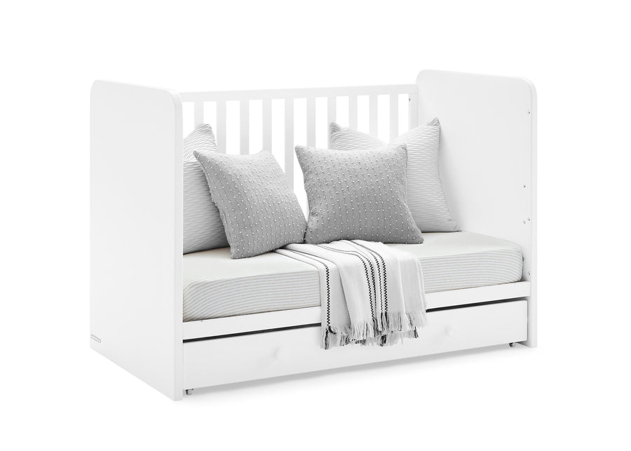Bianca White (130) 15-babyGap Graham 4-in-1 Convertible Crib with Storage Drawer