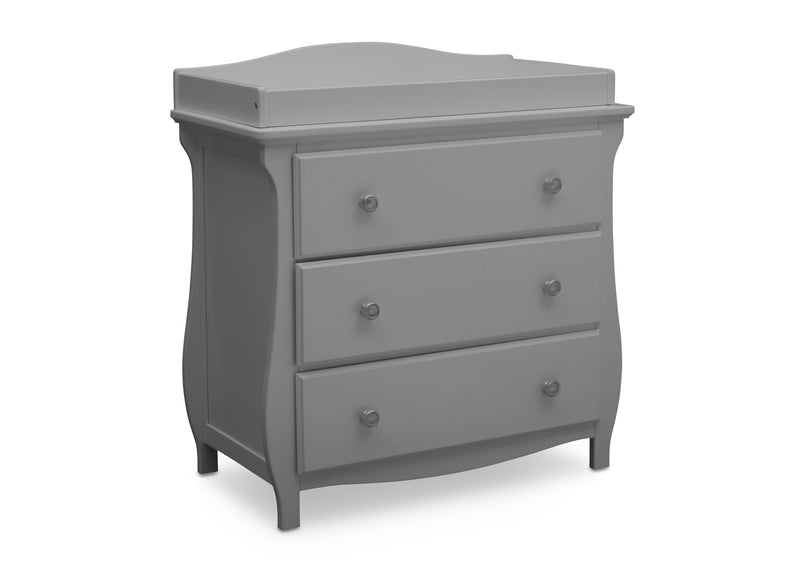 Lancaster 3 Drawer Dresser with Changing Top and Interlocking Drawers 15-Lancaster 3 Drawer Dresser with Changing Top and Interlocking Drawers
