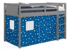 Stars (3207) 9-Bed Tent - Curtain Set for Twin Loft or Bunk Bed (Bed Sold Separately)