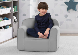 Light Grey (1353) 0-Cozee Chair for Kids