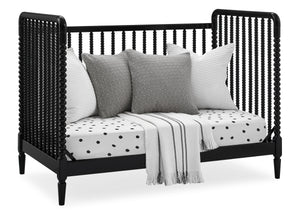 Black (001) 15-Saint 4-in-1 Convertible Crib