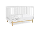 Bianca White with Natural (123) 11-Poppy 4-in-1 Convertible Crib