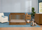 Chestnut (836) 16-Maya 5-in-1 Convertible Crib and Changer with Storage
