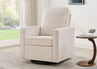 Almond (1542) 7-Noah Upholstered Swivel Glider