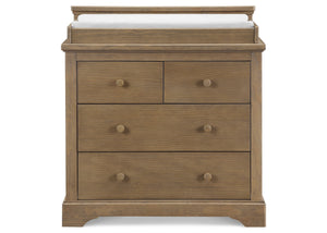 Rustic Acorn (1383) 1-Paloma 4 Drawer Dresser with Changing Top and Interlocking Drawers
