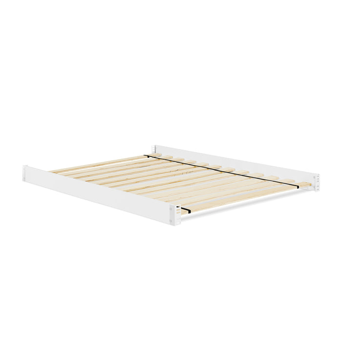 Bianca White (130) 2-Wood Bed Rails (0050)