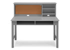Grey (026) 7-Tween Wood Desk with Hutch and Chair