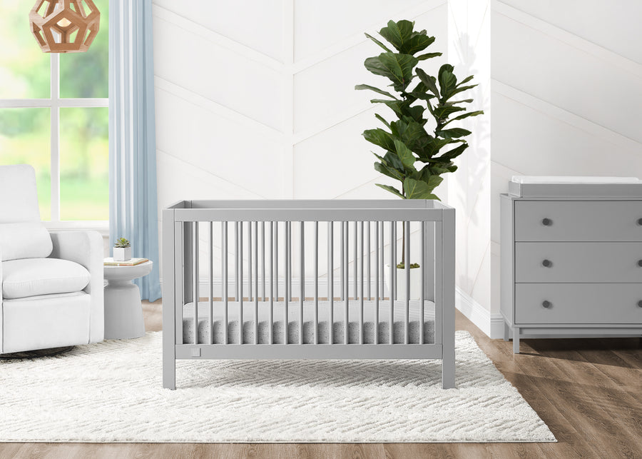 Grey (026) 19-babyGap Charlie 6-in-1 Convertible Crib