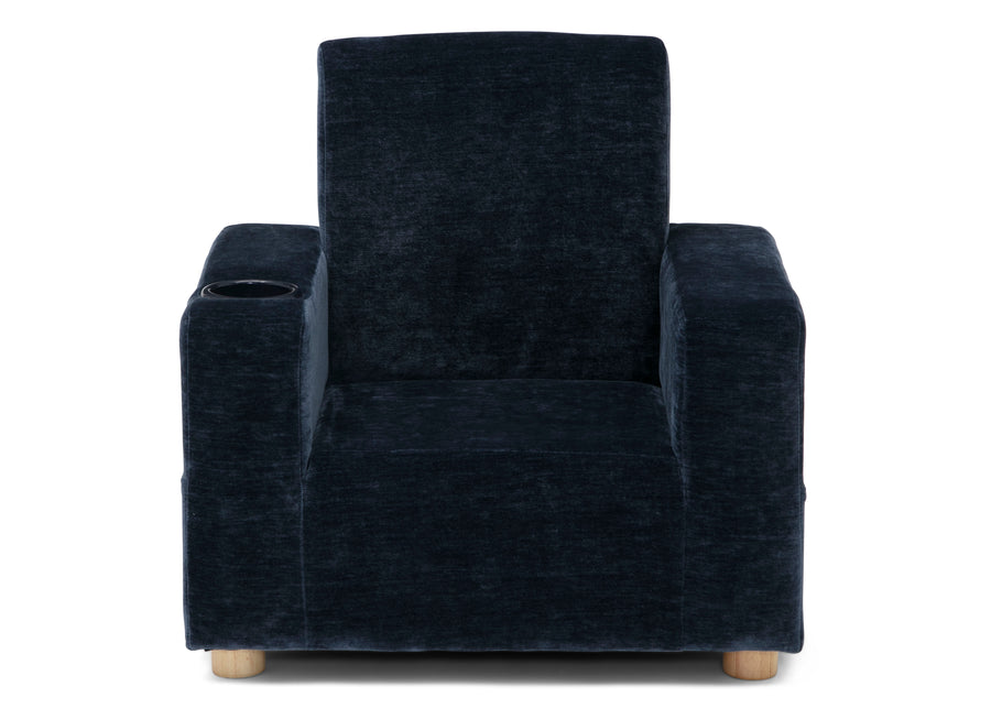 Dark blue armchair on a white background 6-GapKids Upholstered Chair