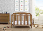 Chestnut (836) 52-Hanover 6-in-1 Convertible Baby Crib