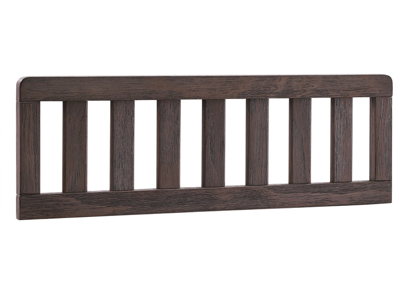 Wooden baby crib rail on a white background 4-Toddler Guardrail (W343725)