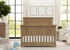 Rustic Acorn (1383) 29-Paloma 4-in-1 Convertible Crib