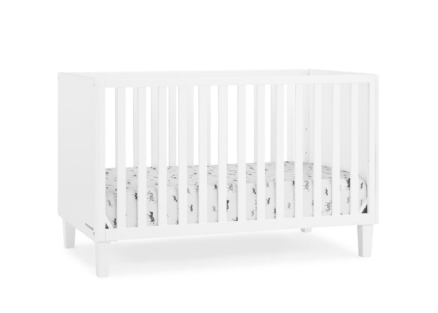Bianca White (130) 9-Sonny 4-in-1 Convertible Crib