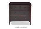 Dark Chocolate (207) 19-Epic 3 Drawer Dresser