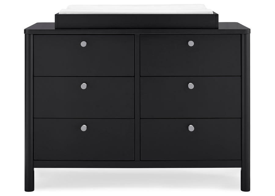 Brooks 6 Drawer Dresser with Interlocking Drawers 11-Brooks 6 Drawer Dresser with Interlocking Drawers