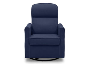Navy (467) 7-Clair Slim Nursery Glider Swivel Rocker Chair