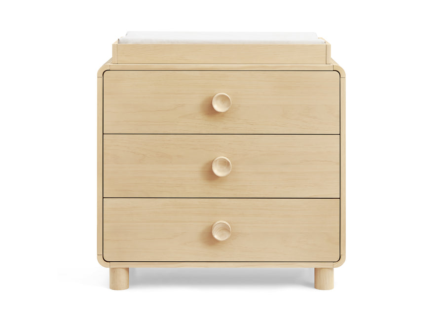Natural Sandstone (1544) 21-Ari 3 Drawer Dresser with Changing Top