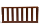 Wooden baby crib rail on a white background 48-Toddler Guardrail (0081)