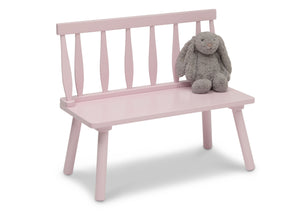 Pink (2050C) 14-Kids Wooden Windsor Bench